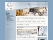 Tablet Screenshot of diagnosticorosario.com.ar